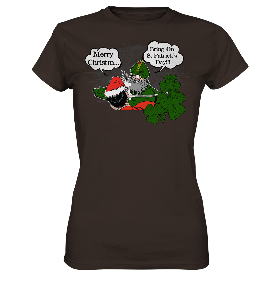 Merry Christm... "Bring On St. Patrick's Day" - Ladies Premium Shirt