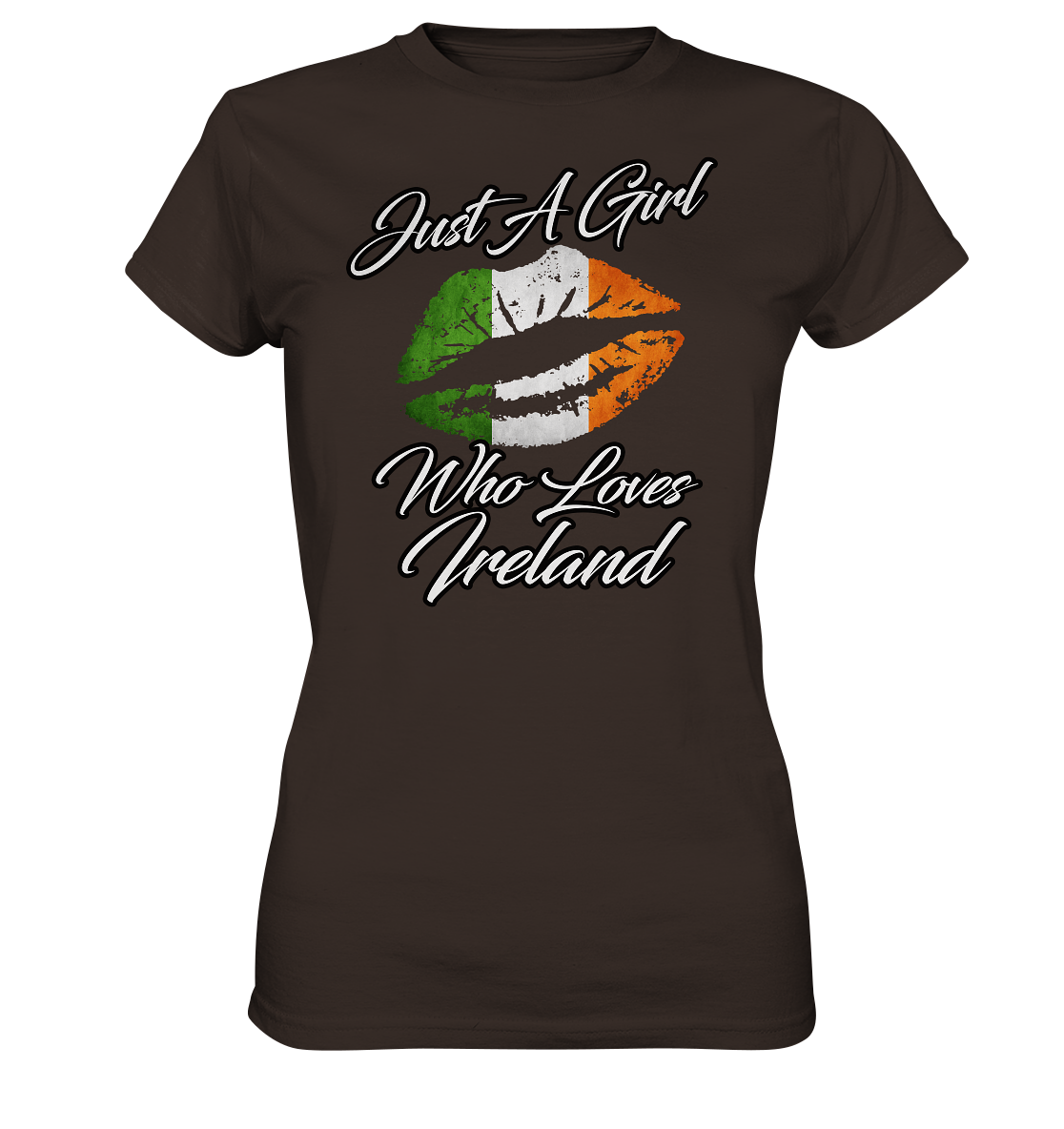 Just A Girl Who Loves Ireland - Ladies Premium Shirt