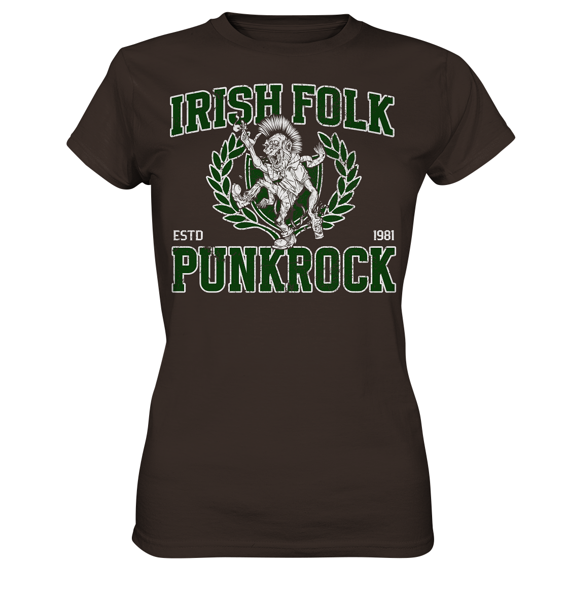 Irish Folk Punkrock "Estd. 1981" - Ladies Premium Shirt