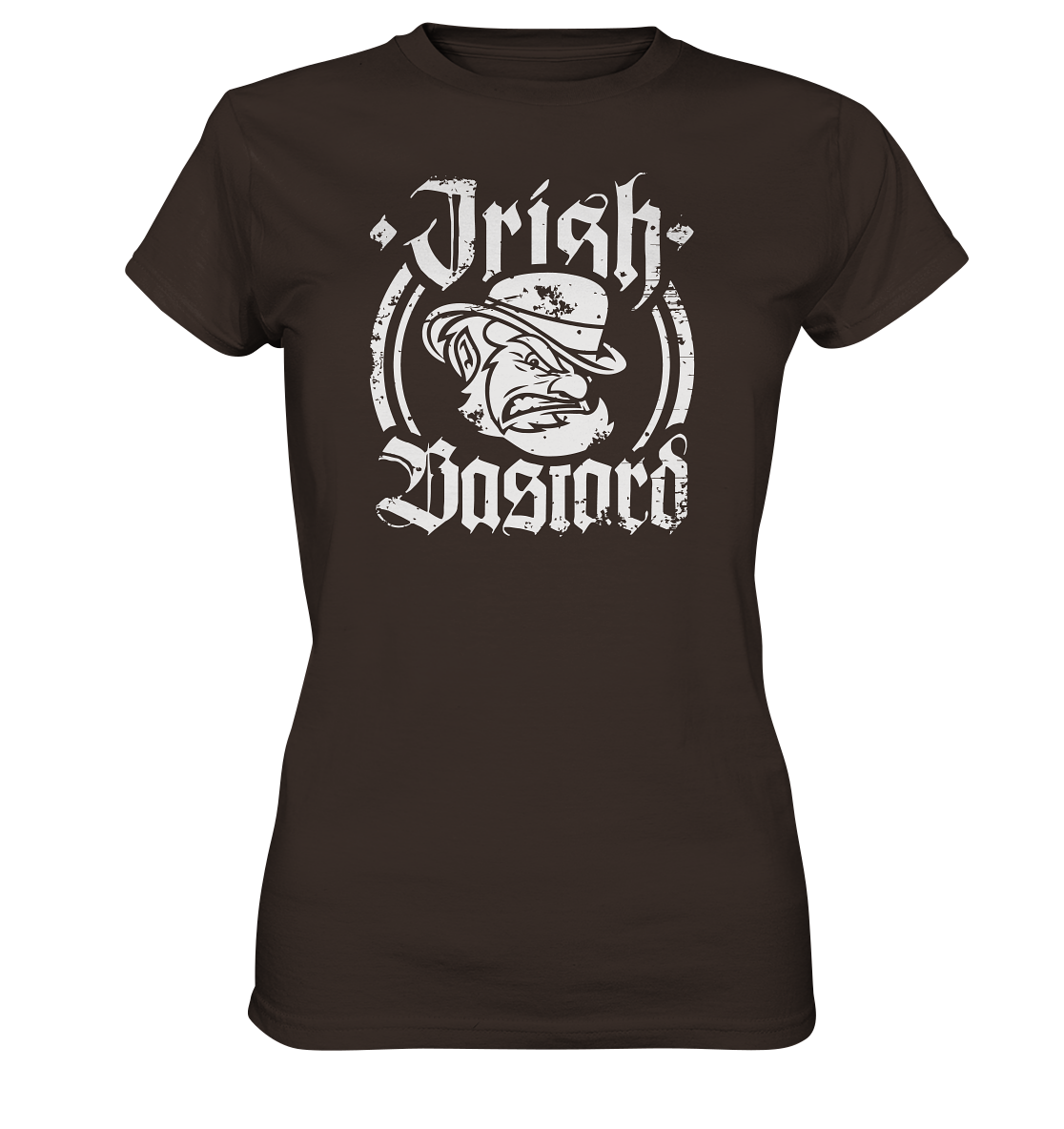 Irish Bastard "Leprechaun I"  - Ladies Premium Shirt