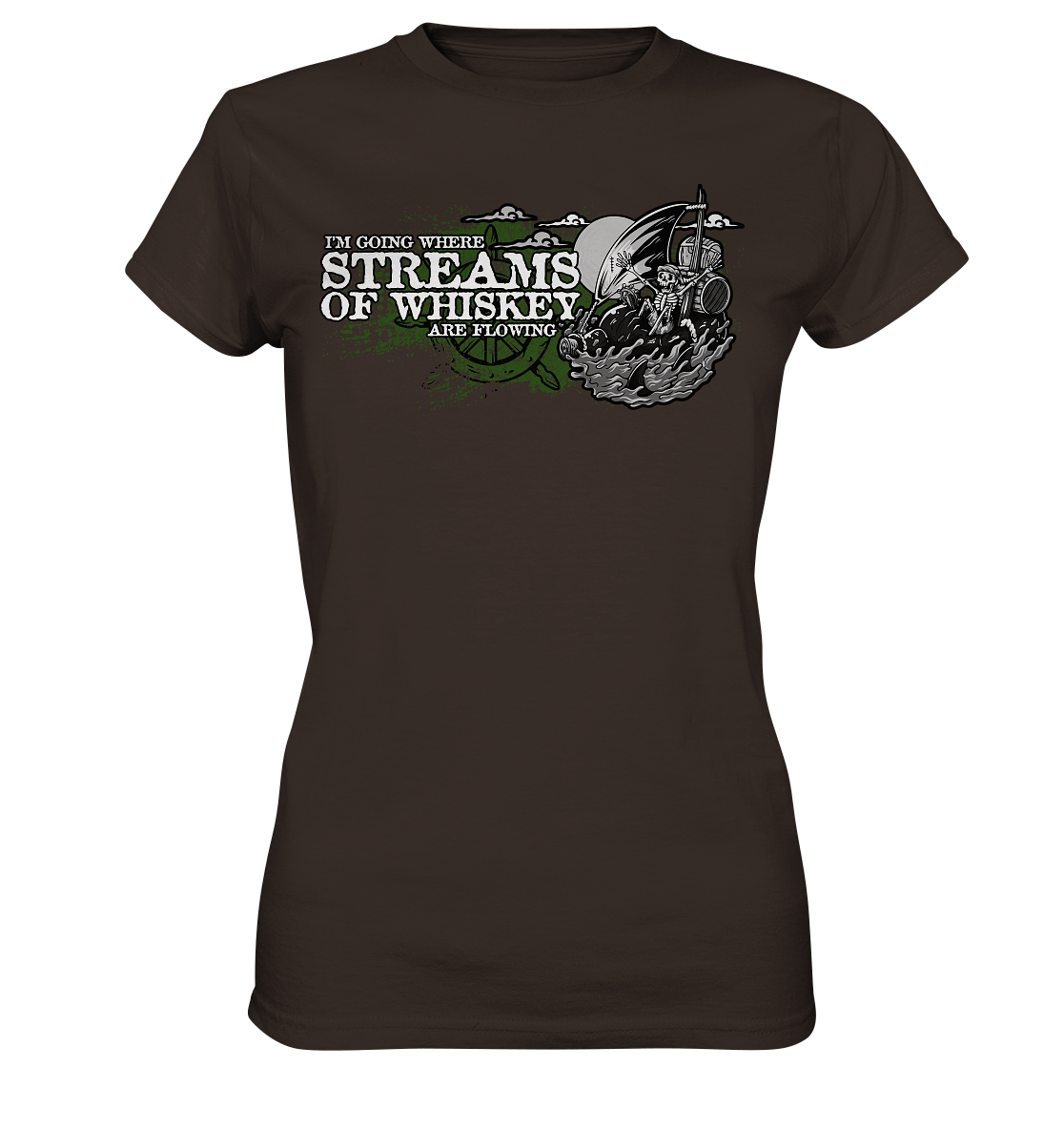 Streams Of Whiskey - Ladies Premium Shirt