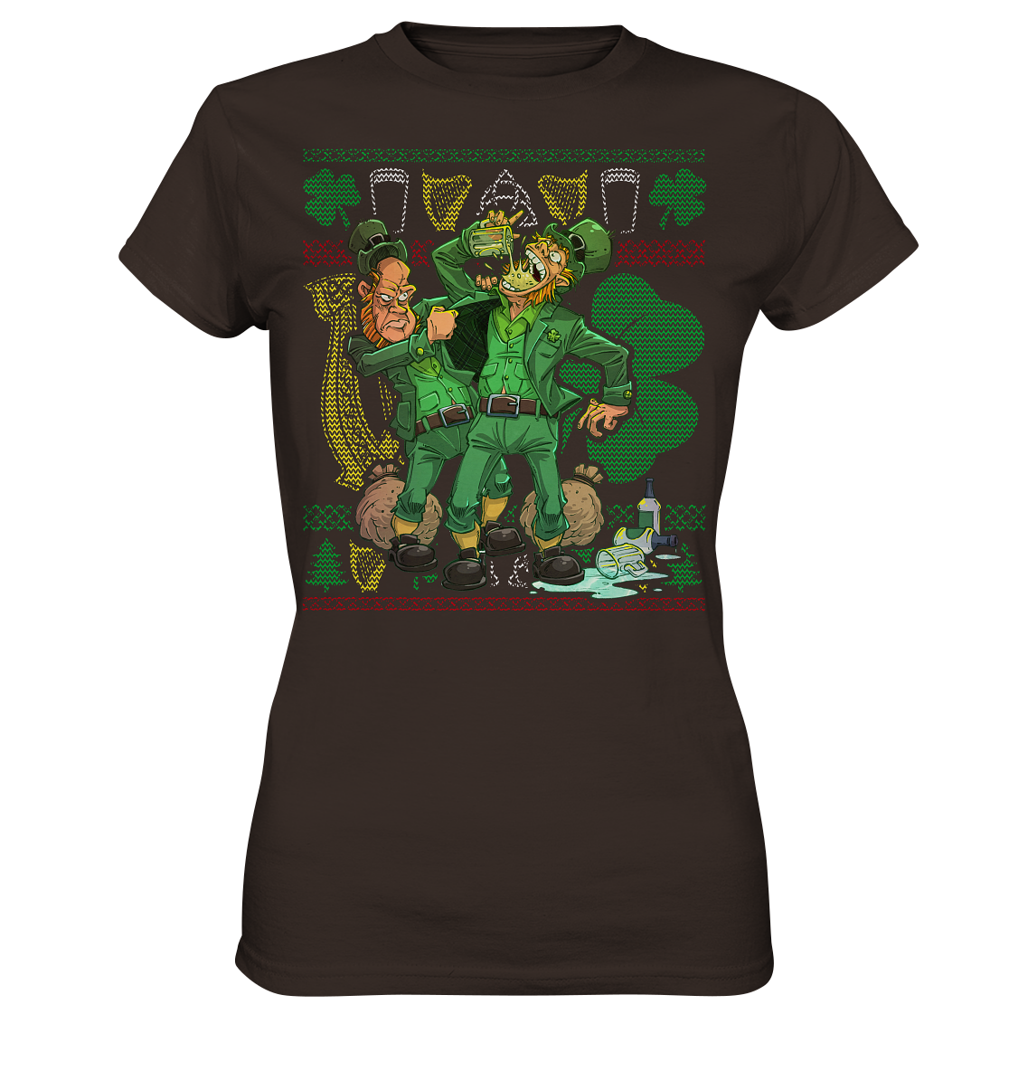 Leprechauns (Christmas) - Ladies Premium Shirt