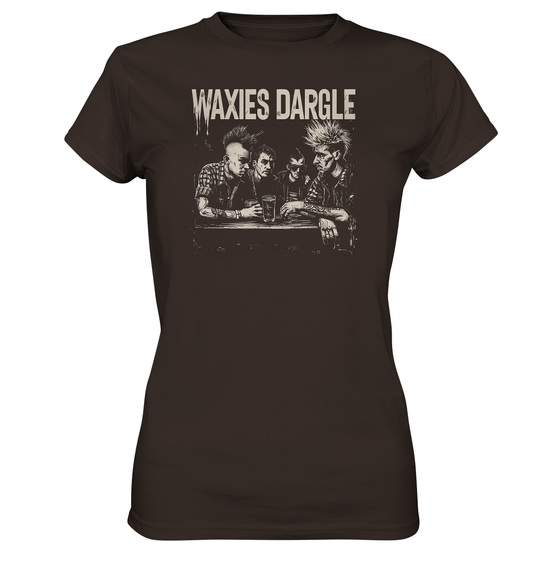 Waxies Dargle "Punks II" - Ladies Premium Shirt