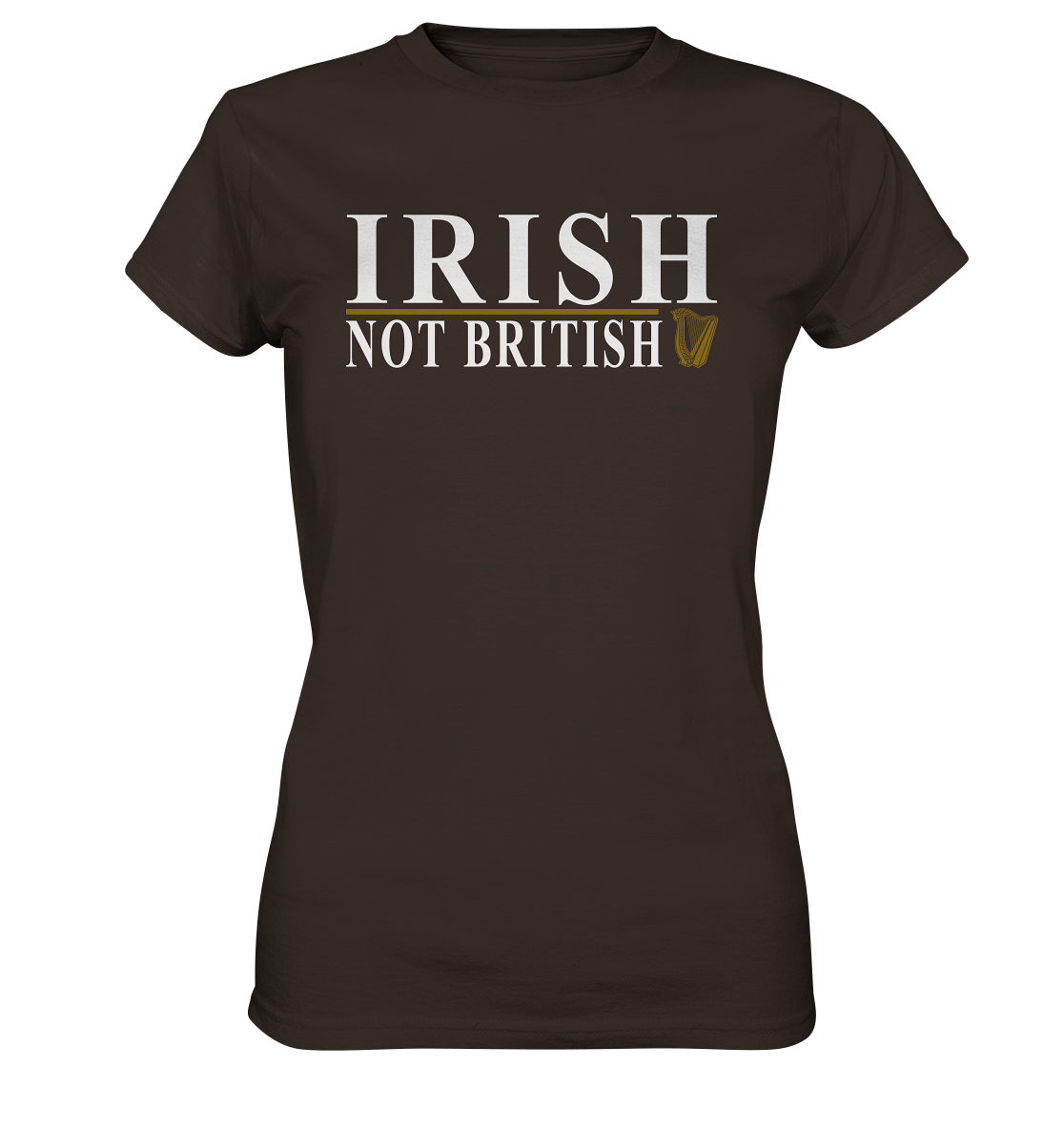 Irish "Not British" - Ladies Premium Shirt