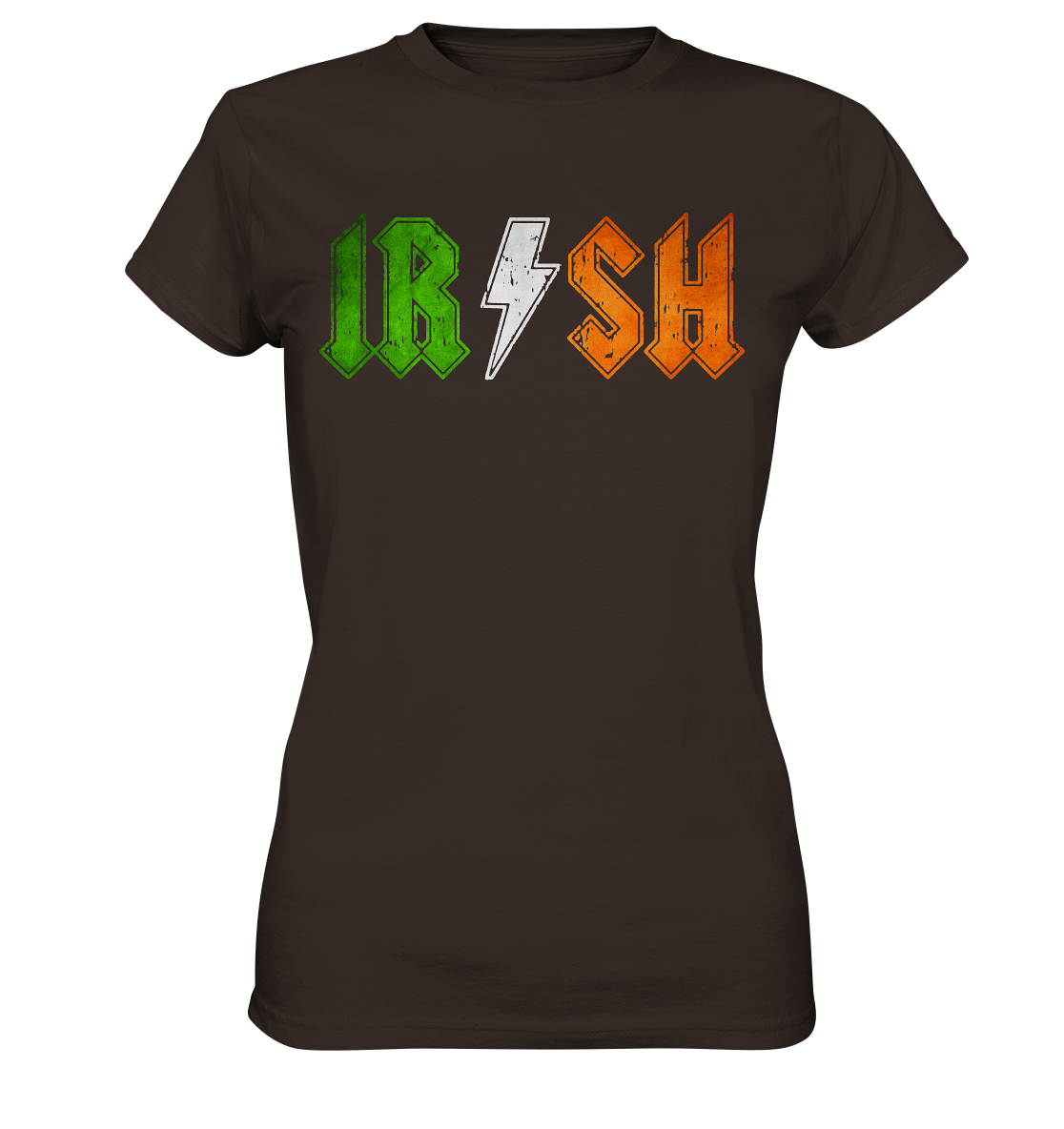 Irish "Flag Logo" - Ladies Premium Shirt