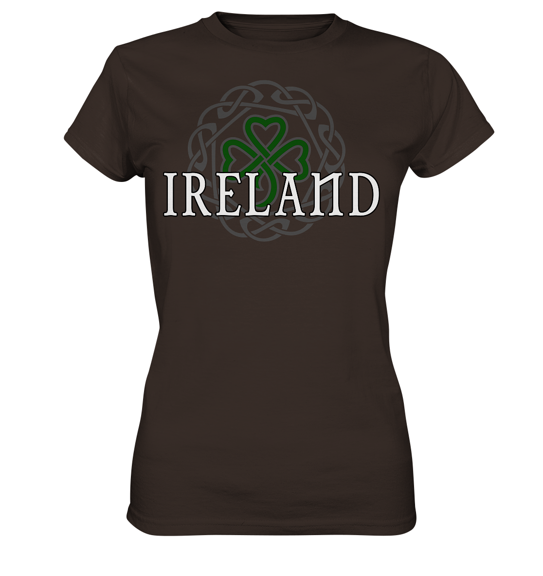 Ireland "Celtic Knot / Shamrock" - Ladies Premium Shirt