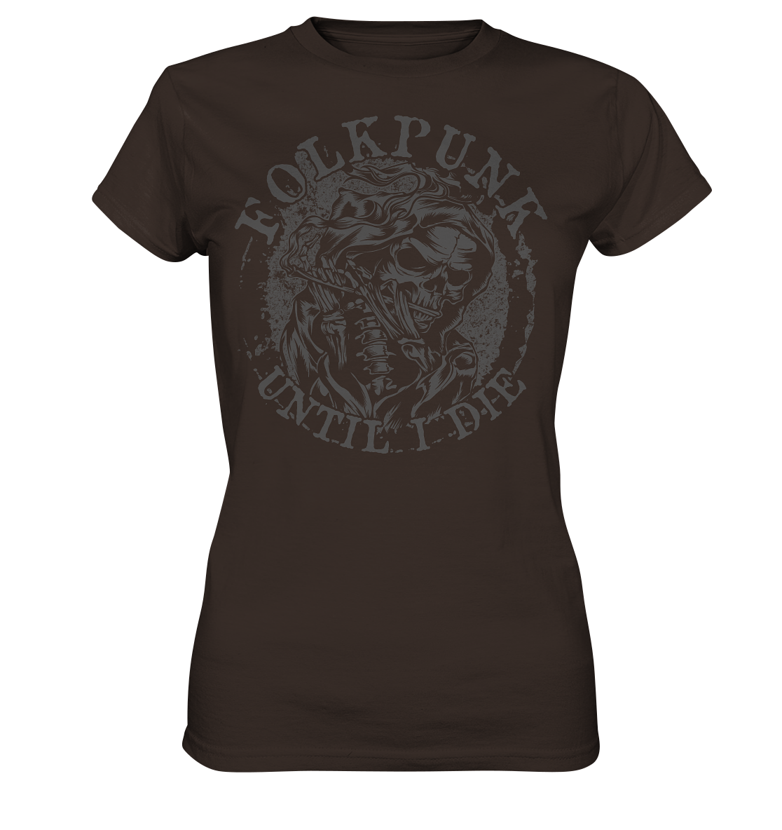 Folkpunk "Until I Die" - Ladies Premium Shirt