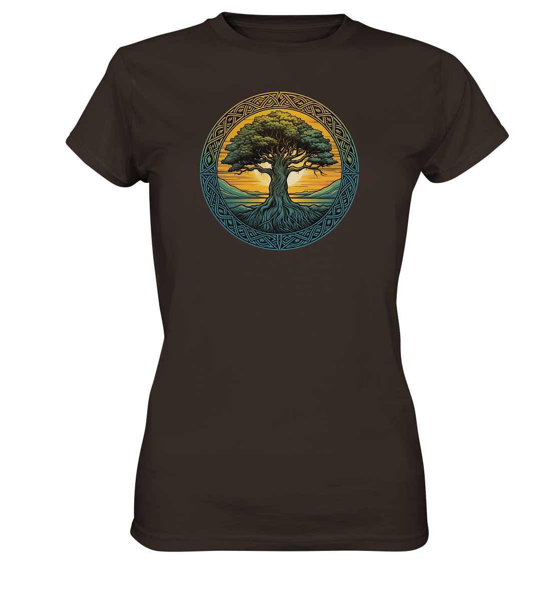 Celtic Tree II - Ladies Premium Shirt