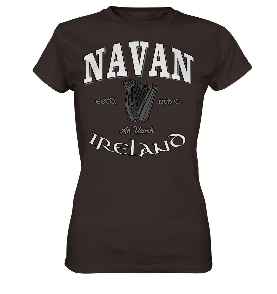 Navan "An Uaimh" - Ladies Premium Shirt