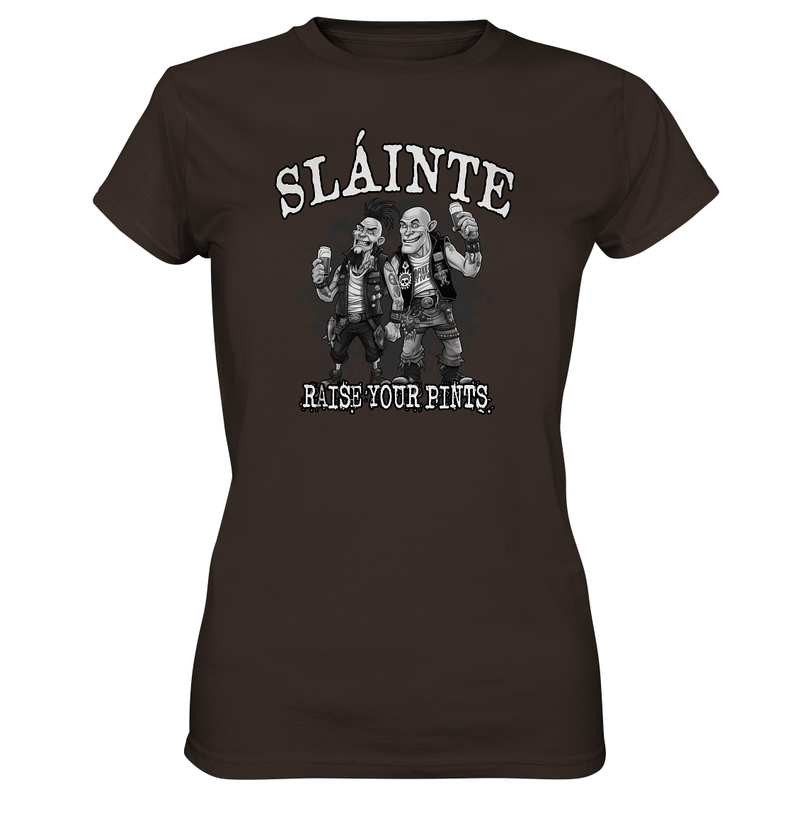 Sláinte "Raise Your Pints IV" - Ladies Premium Shirt