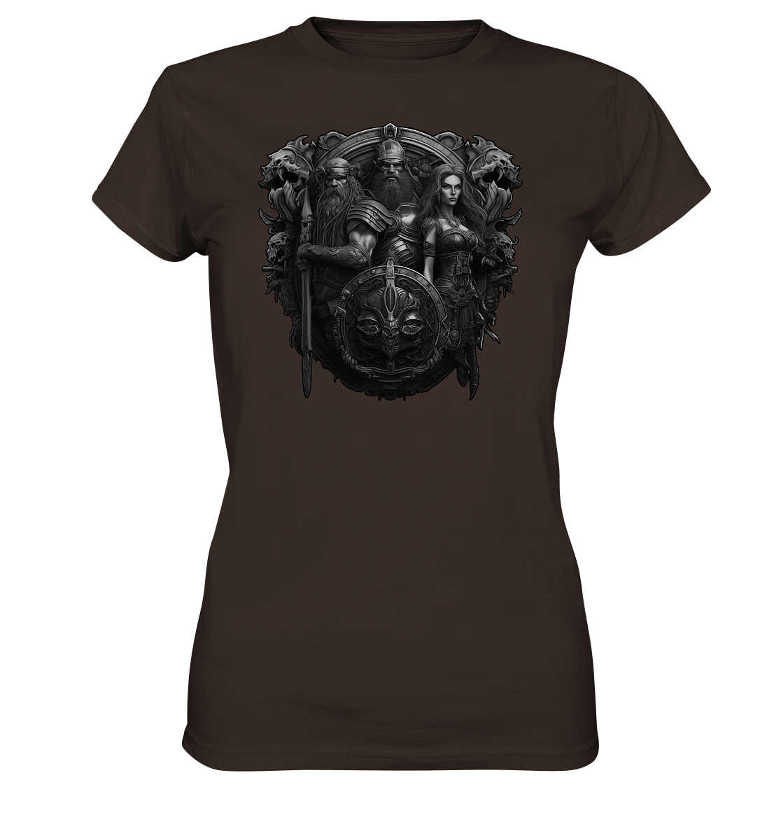 Celtic Warrior "Shield II" - Ladies Premium Shirt