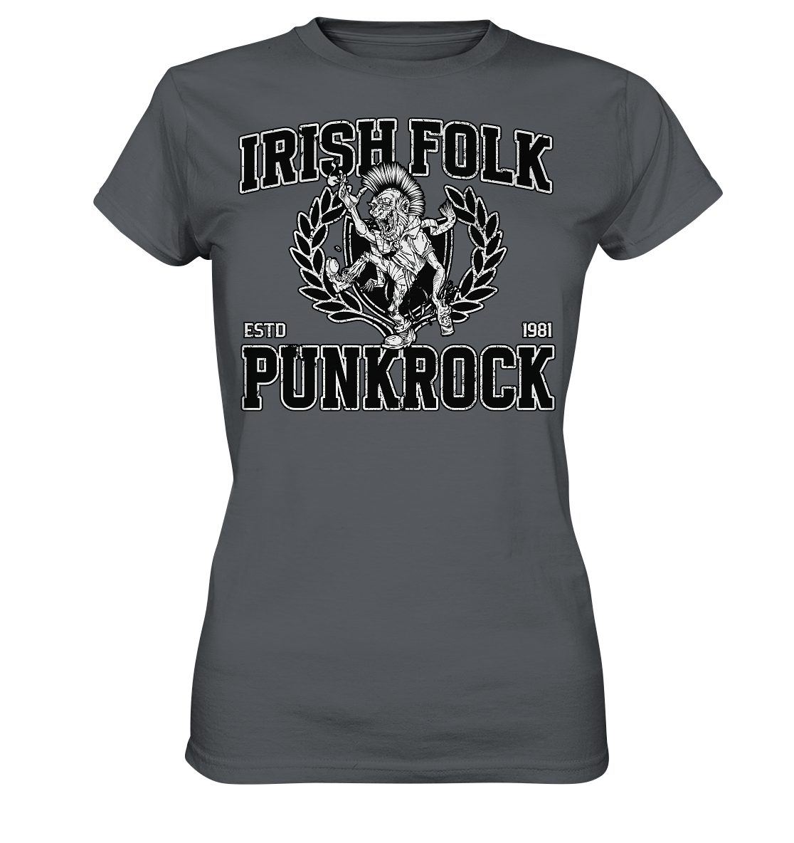 Irish Folk Punkrock "Estd. 1981" - Ladies Premium Shirt