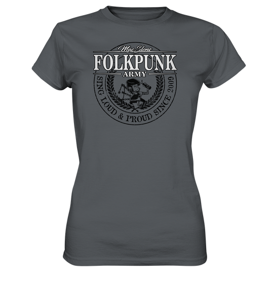 MacSlon's "Folkpunk Army" - Ladies Premium Shirt