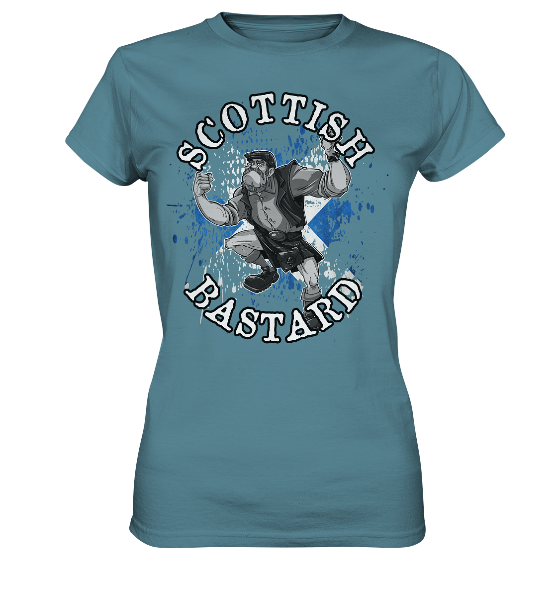 "Scottish Bastard" - Ladies Premium Shirt