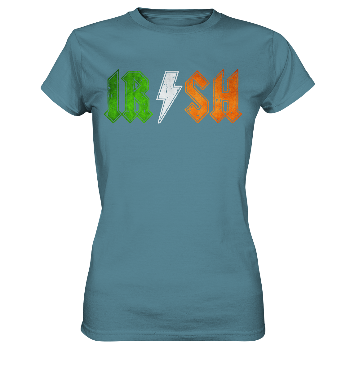 Irish "Flag Logo" - Ladies Premium Shirt