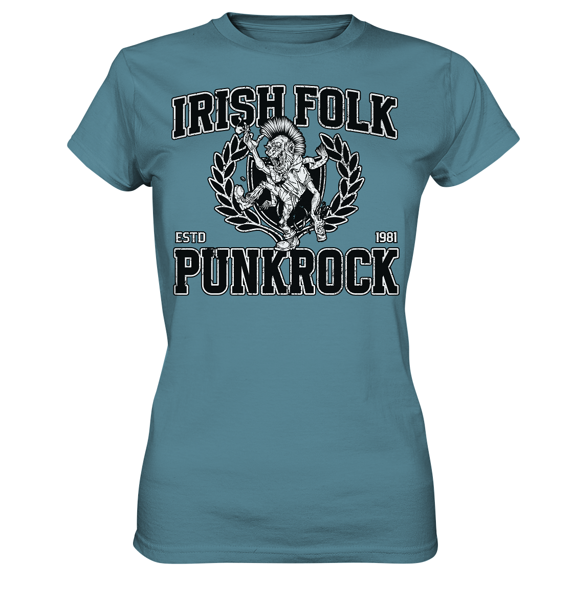 Irish Folk Punkrock "Estd. 1981" - Ladies Premium Shirt