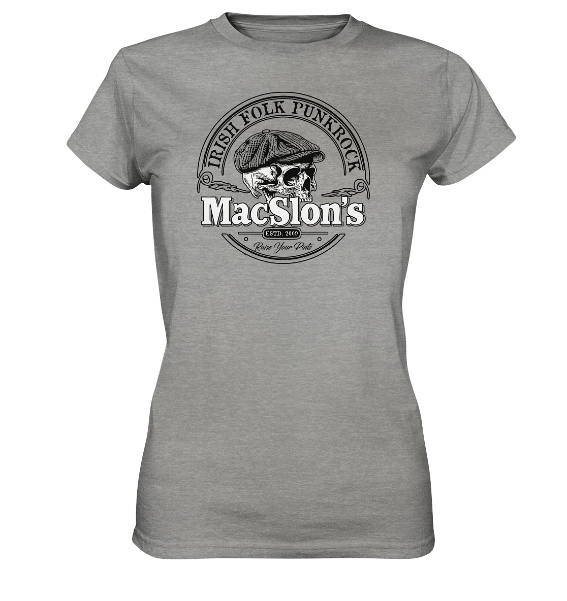 MacSlon's "Estd. 2009 / Irish Folk Punkrock II"  - Ladies Premium Shirt