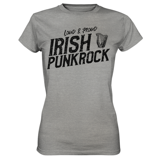 Irish Punkrock "Loud & Proud"  - Ladies Premium Shirt