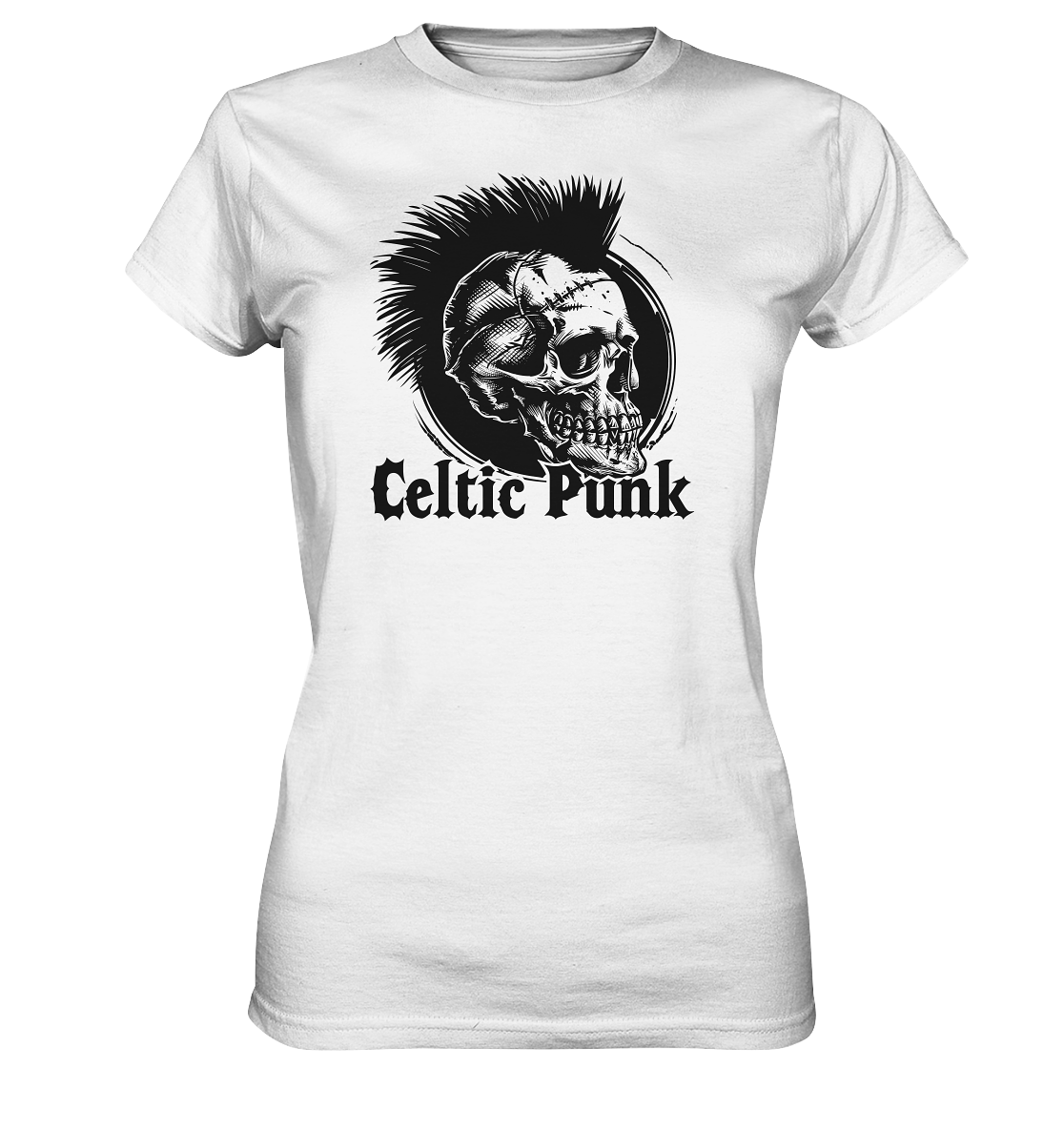 Celtic Punk "Skull II" - Ladies Premium Shirt