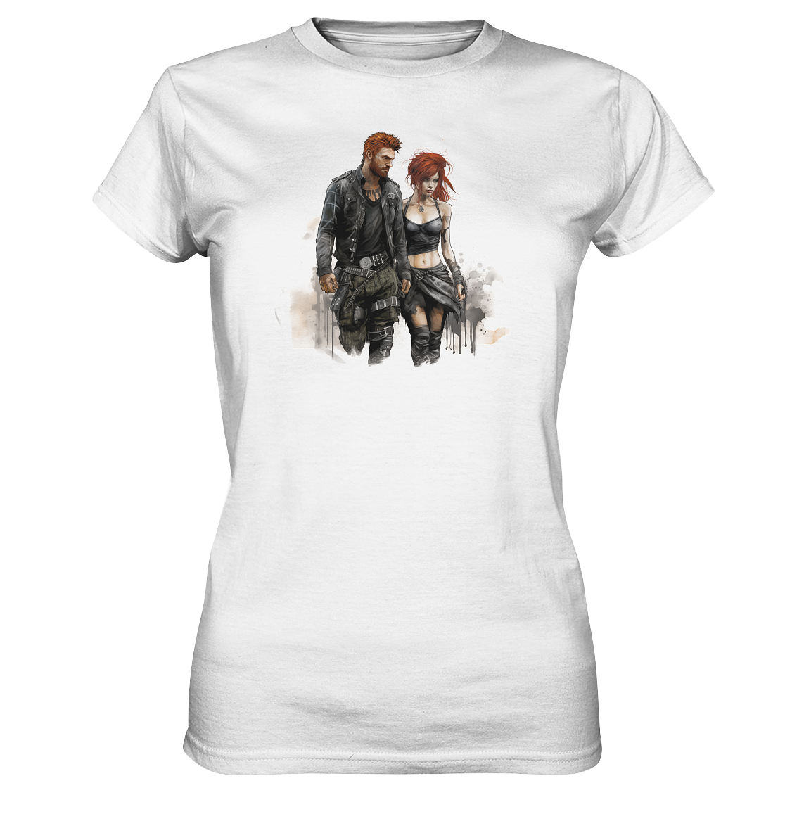 Celtic Couple "Artwork I" - Ladies Premium Shirt