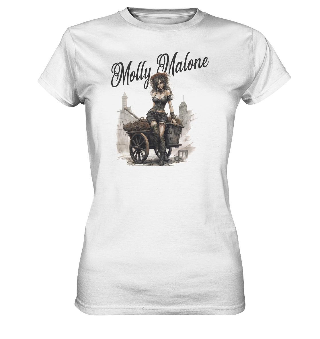 Molly Malone "Artwork I" - Ladies Premium Shirt