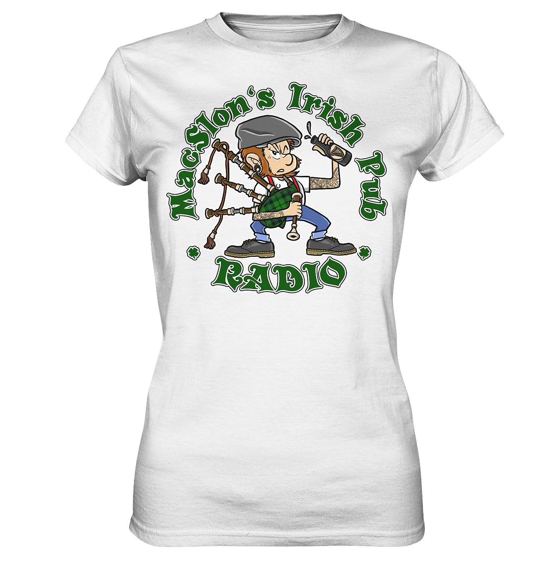 MacSlon's Radio "Classic Logo" - Ladies Premium Shirt