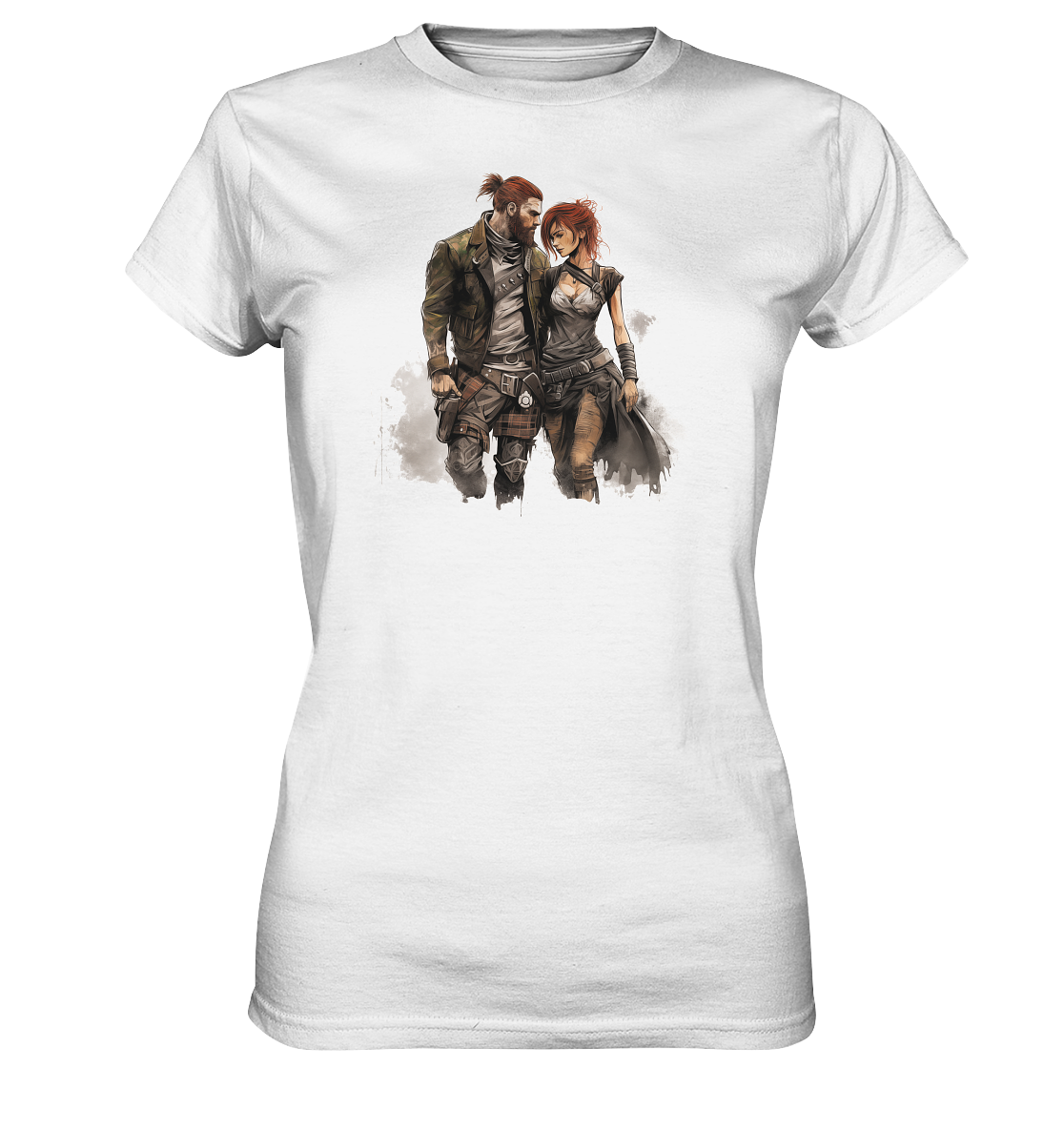 Celtic Couple "Artwork II" - Ladies Premium Shirt