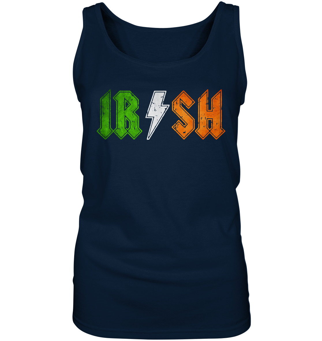 Irish "Flag Logo" - Ladies Tank-Top