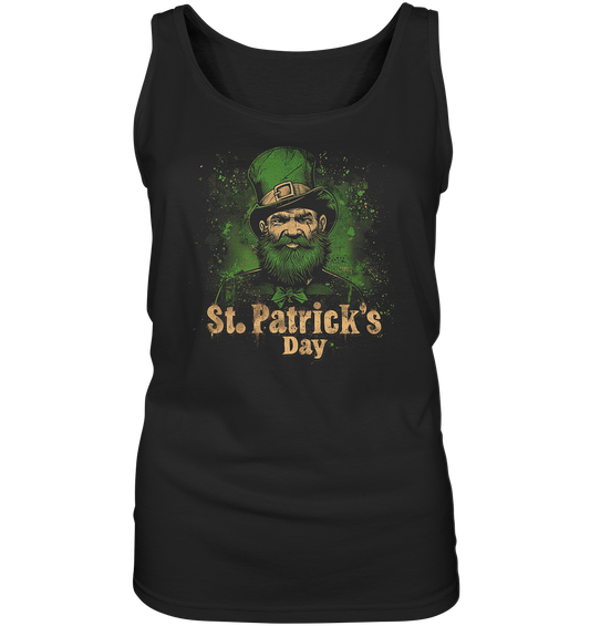 St. Patrick's Day "Leprechaun III" - Ladies Tank-Top