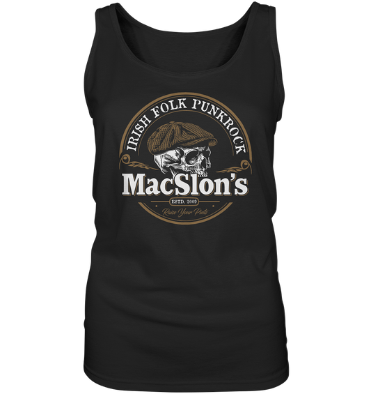 MacSlon's "Estd. 2009 / Irish Folk Punkrock" - Ladies Tank-Top