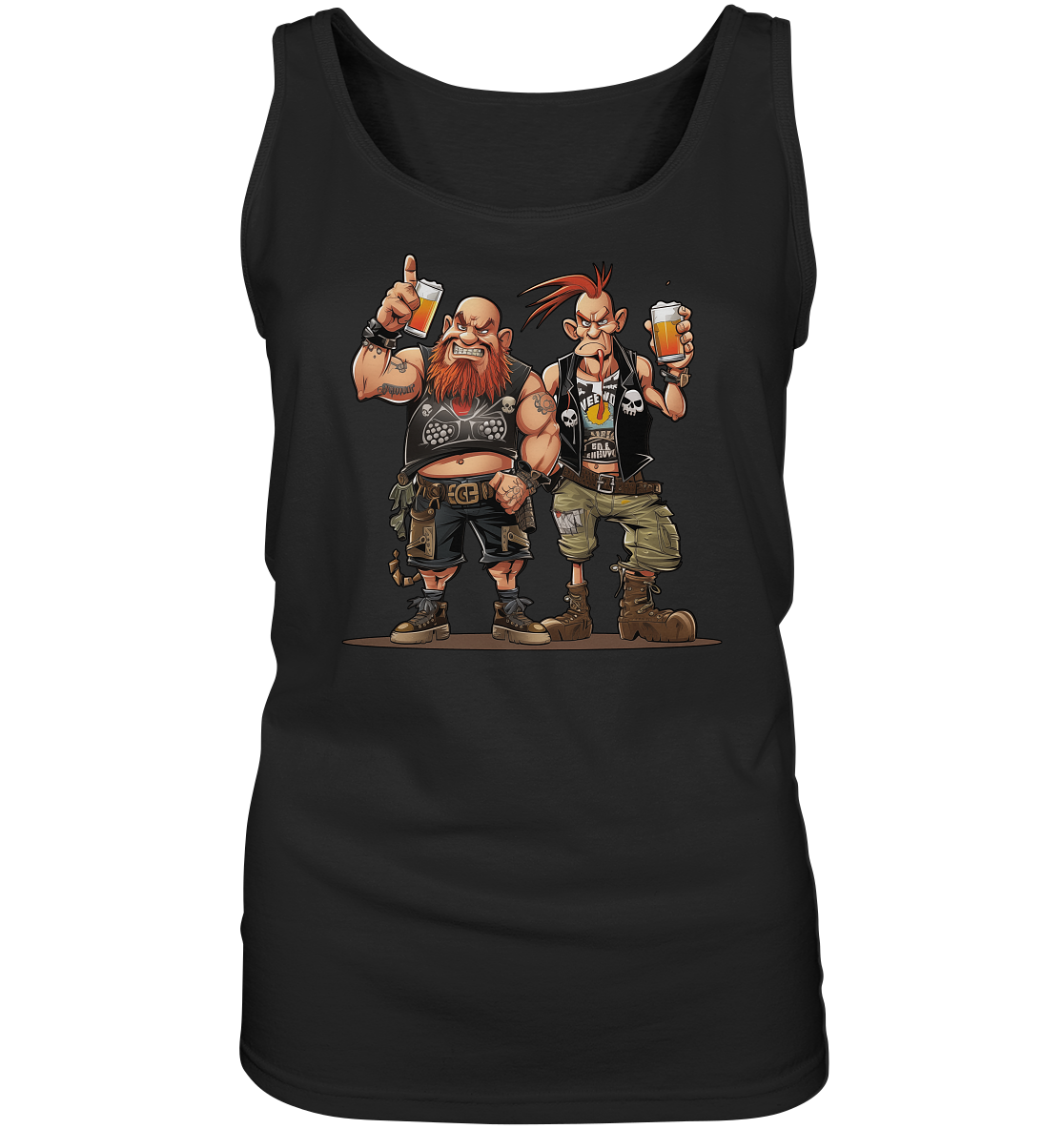 Folkpunk & Beer "That's Why I'm Here IV" - Ladies Tank-Top