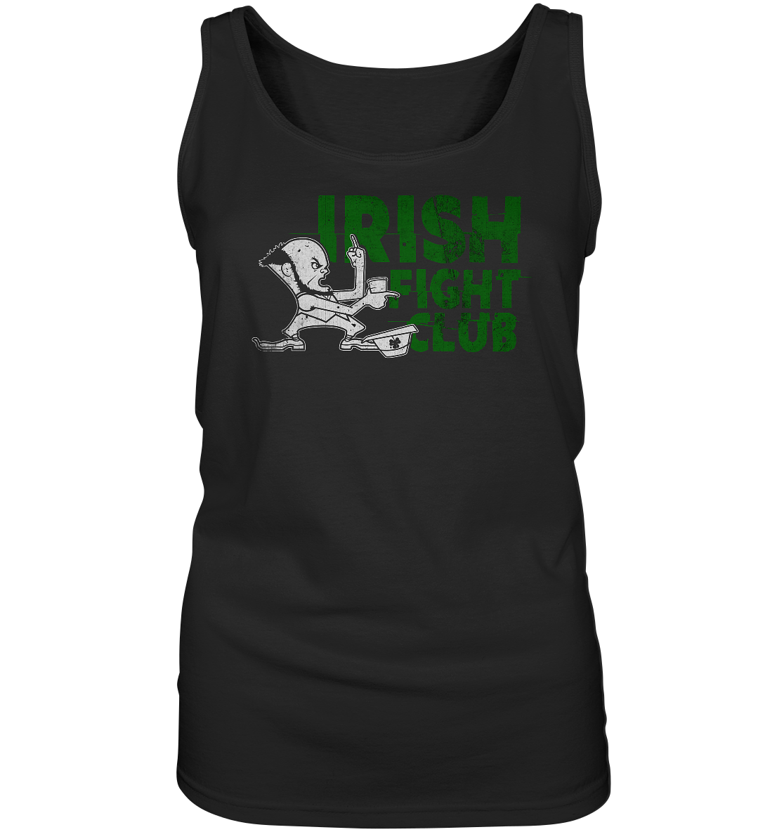 Irish Fight Club "Leprechaun I" - Ladies Tank-Top