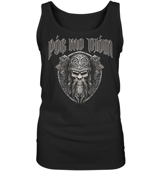 Póg Mo Thóin Streetwear "Celtic Warrior" - Ladies Tank-Top