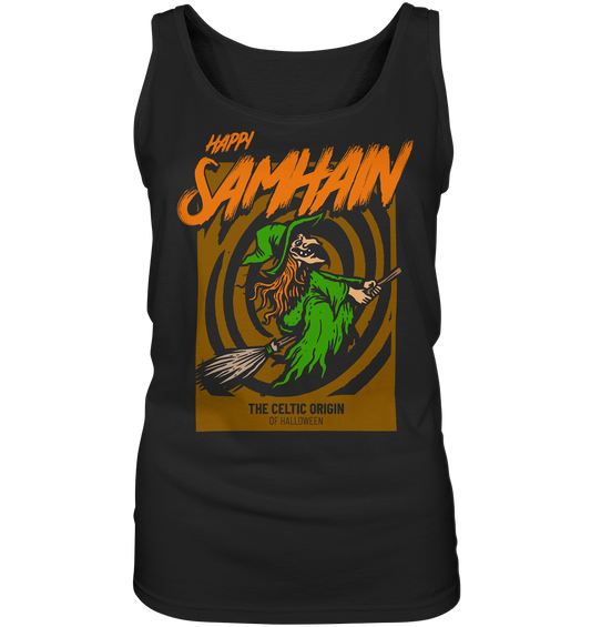 Happy Samhain "Witch" - Ladies Tank-Top