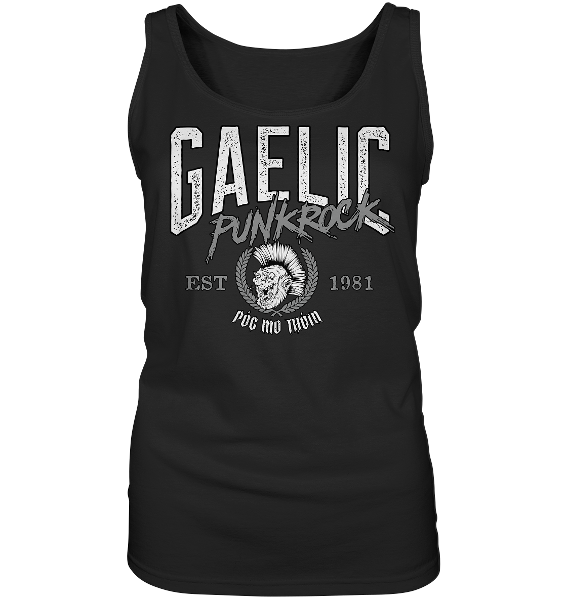 Póg Mo Thóin Streetwear "Gaelic Punkrock" - Ladies Tank-Top