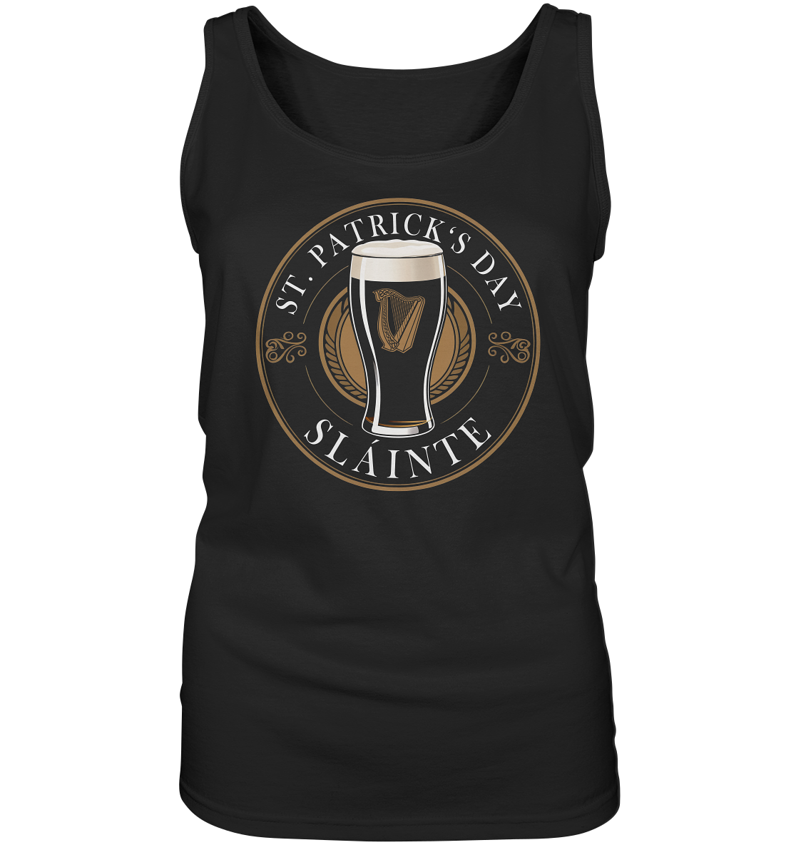 St. Patricks Day "Stout II" - Ladies Tank-Top