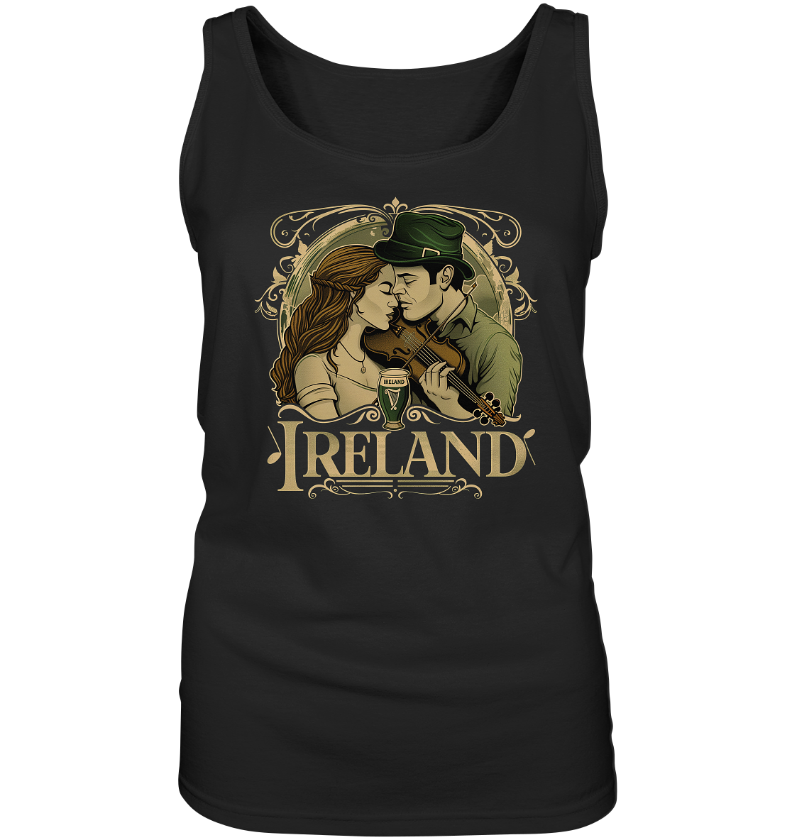 Ireland "Irish Couple I" - Ladies Tank-Top