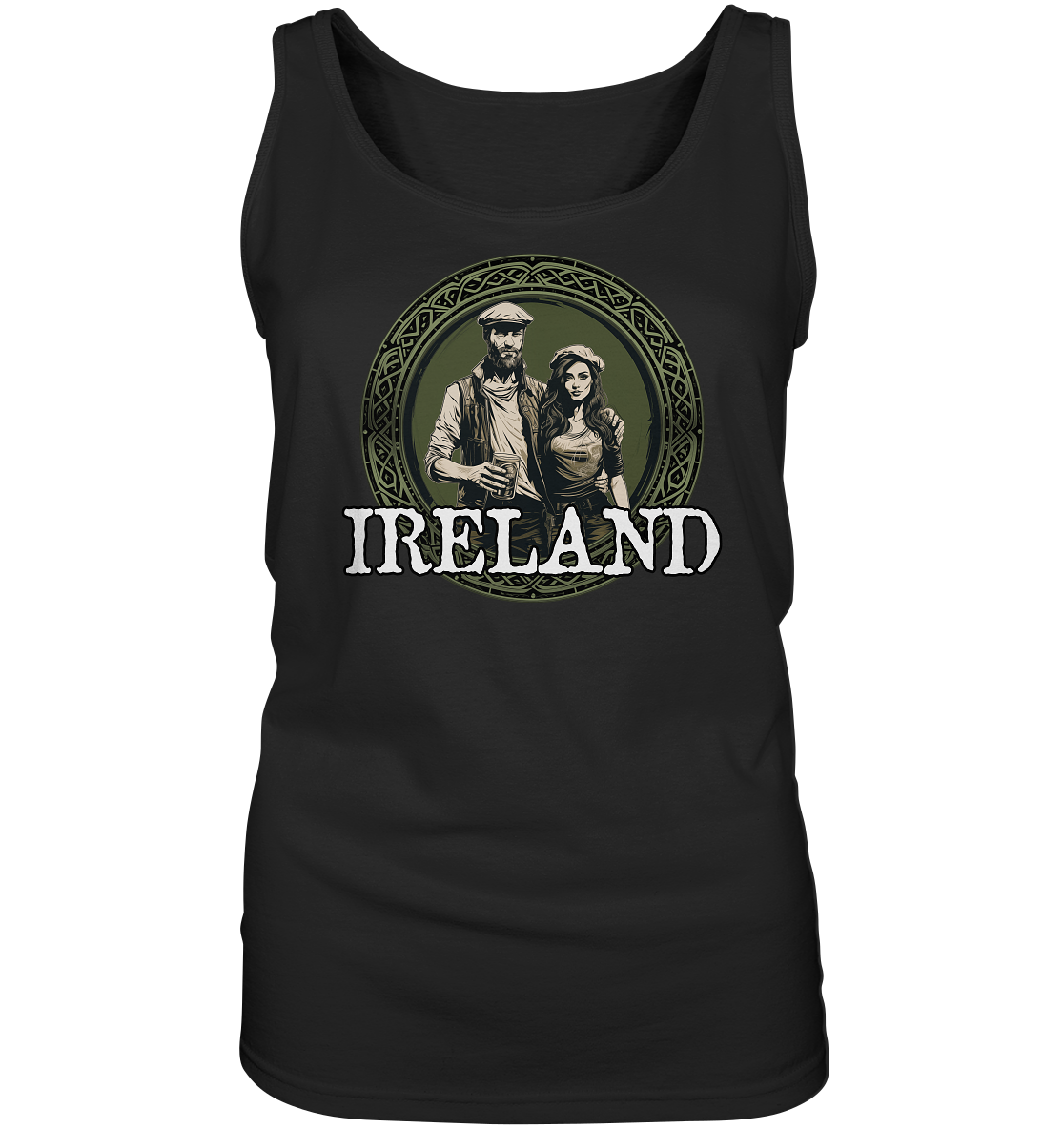 Ireland "Irish Couple" - Ladies Tank-Top