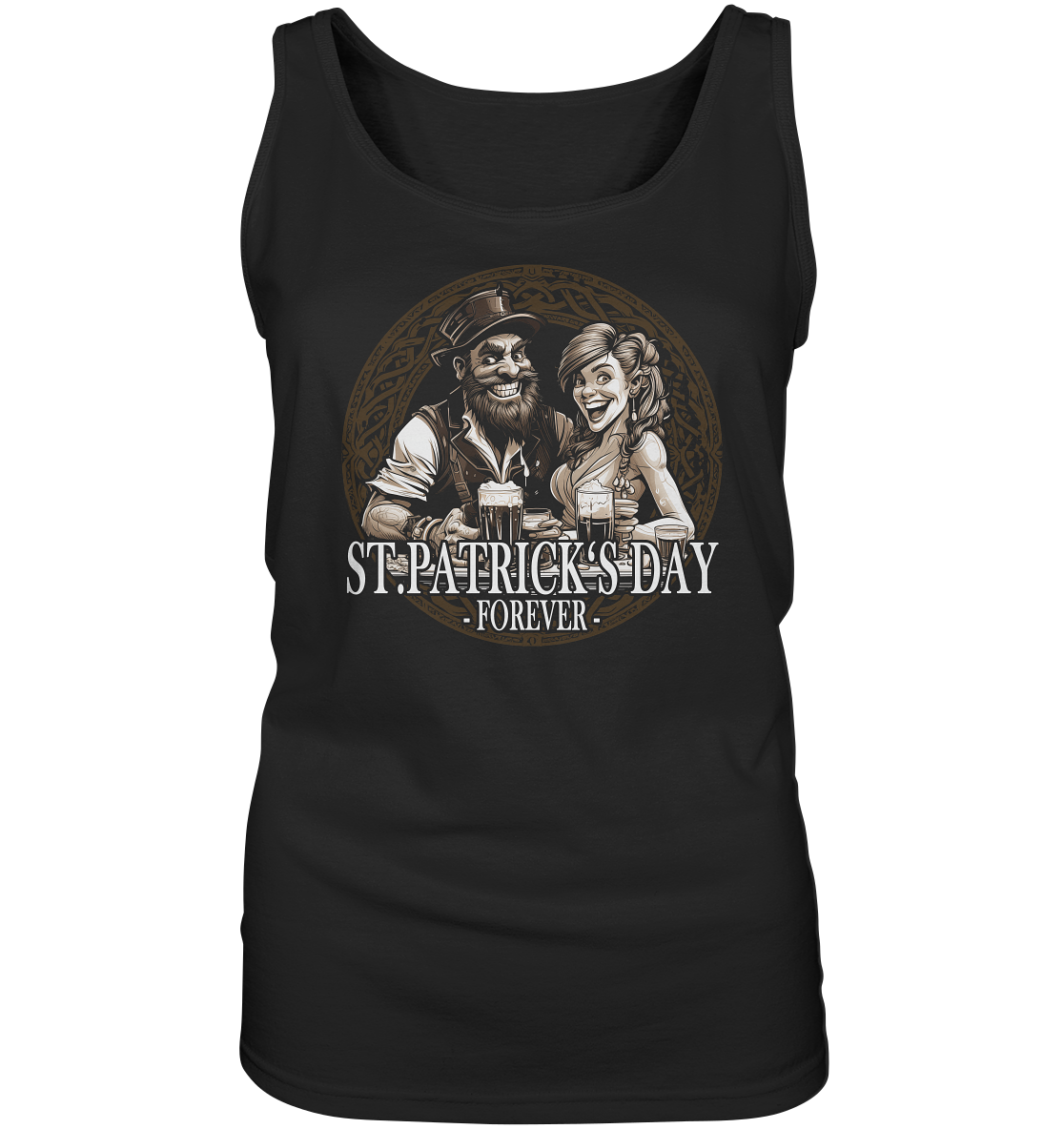 St. Patrick's Day "Forever / Couple" - Ladies Tank-Top