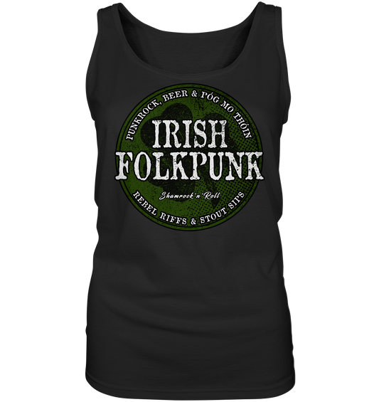 Irish Folkpunk "Shamrock'n'Roll" - Ladies Tank-Top