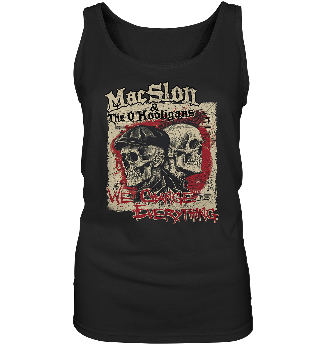 MacSlon & The O'Hooligans "We Change Everything" - Ladies Tank-Top