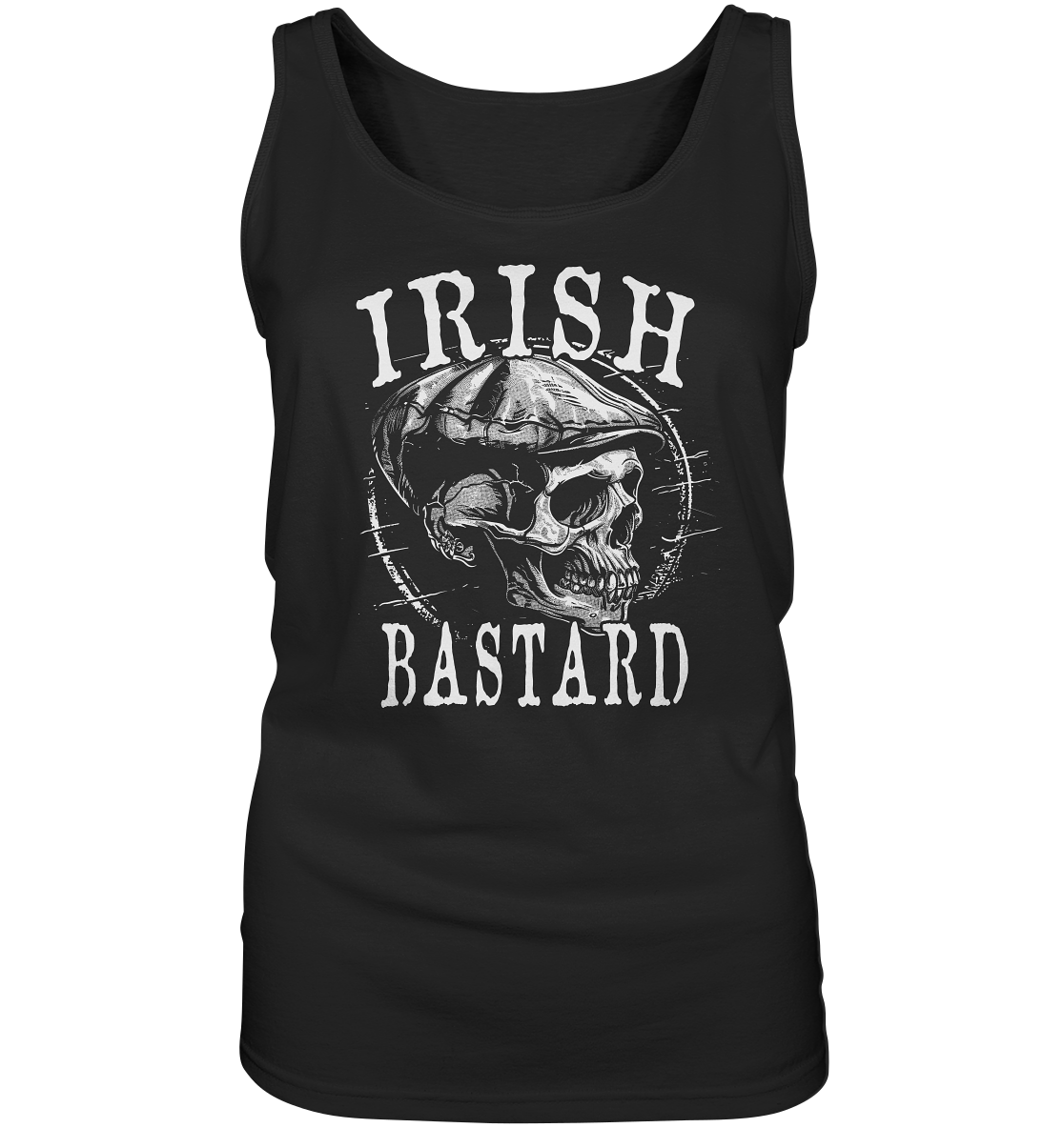 Irish Bastard "Flatcap-Skull I" - Ladies Tank-Top