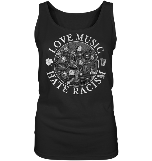 Love Music - Hate Racism "Irish Pub" - Ladies Tank-Top