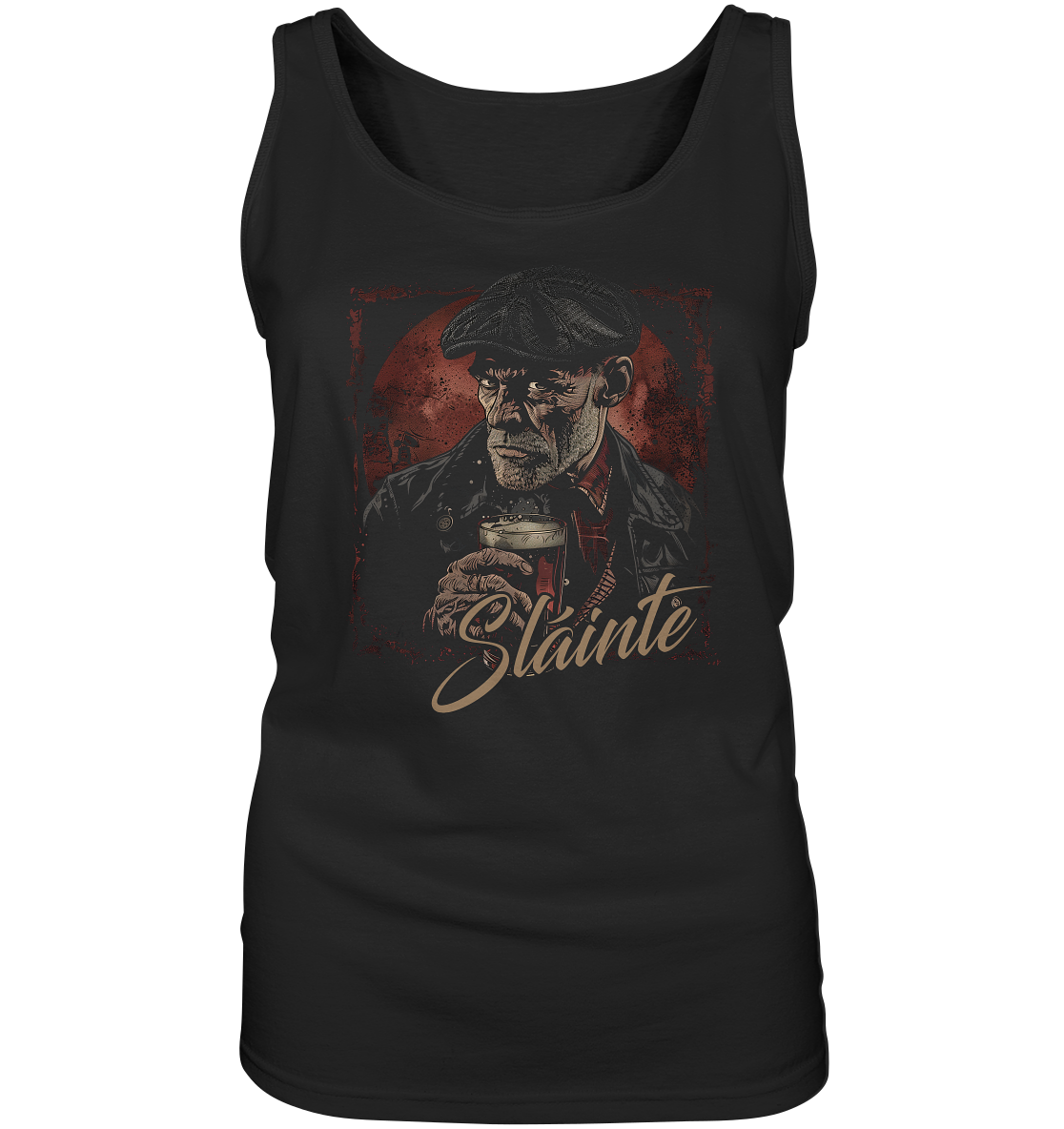 Sláinte "Old Irish Bastard II" - Ladies Tank-Top