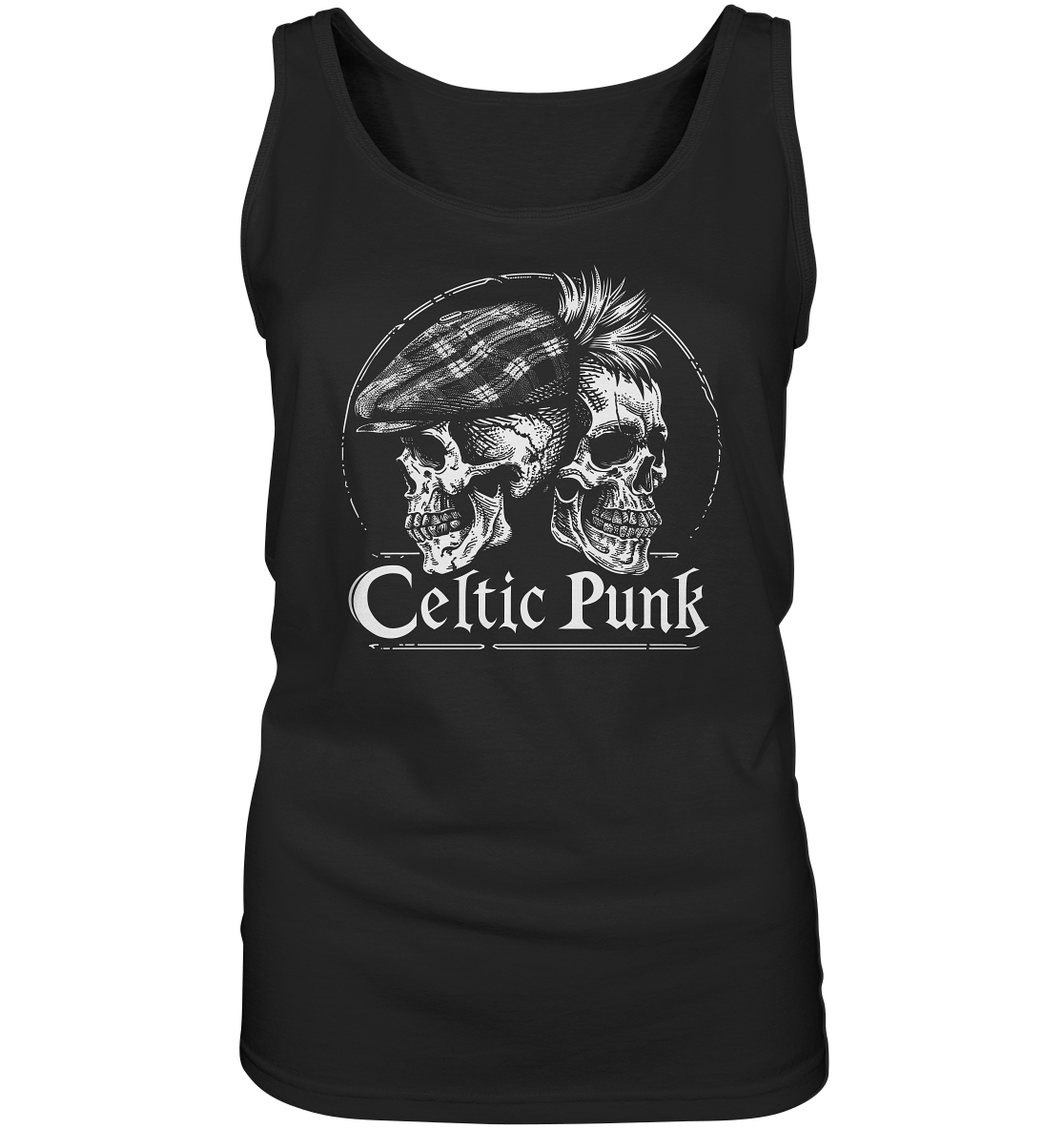 Celtic Punk "Skulls" - Ladies Tank-Top