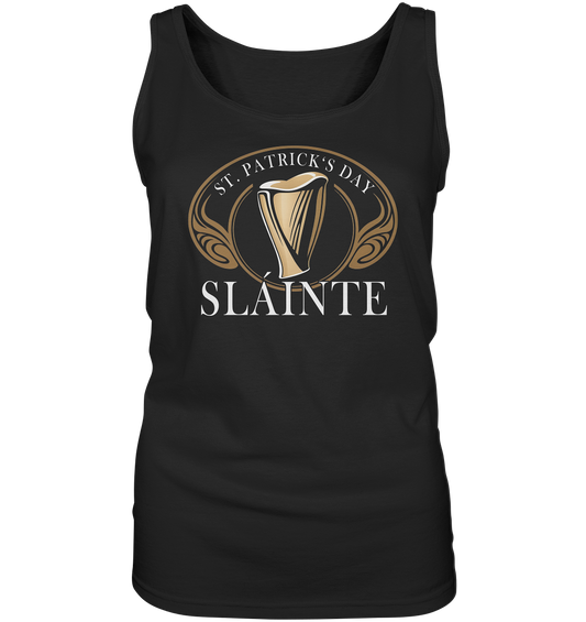 St. Patrick's Day "Sláinte I" - Ladies Tank-Top