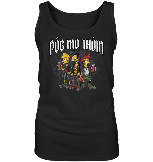 Póg Mo Thóin Streetwear "Punks" - Ladies Tank-Top