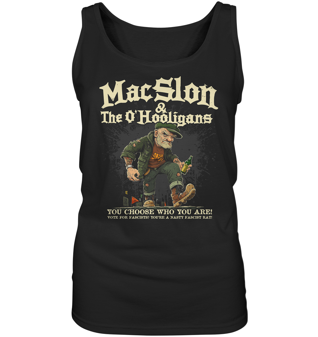 MacSlon & The O'Hooligans "You Choose Who You Are" - Ladies Tank-Top