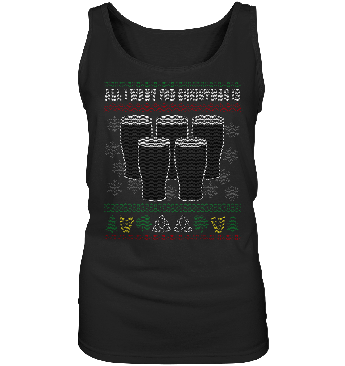 All I Want For Christmas - Ladies Tank-Top