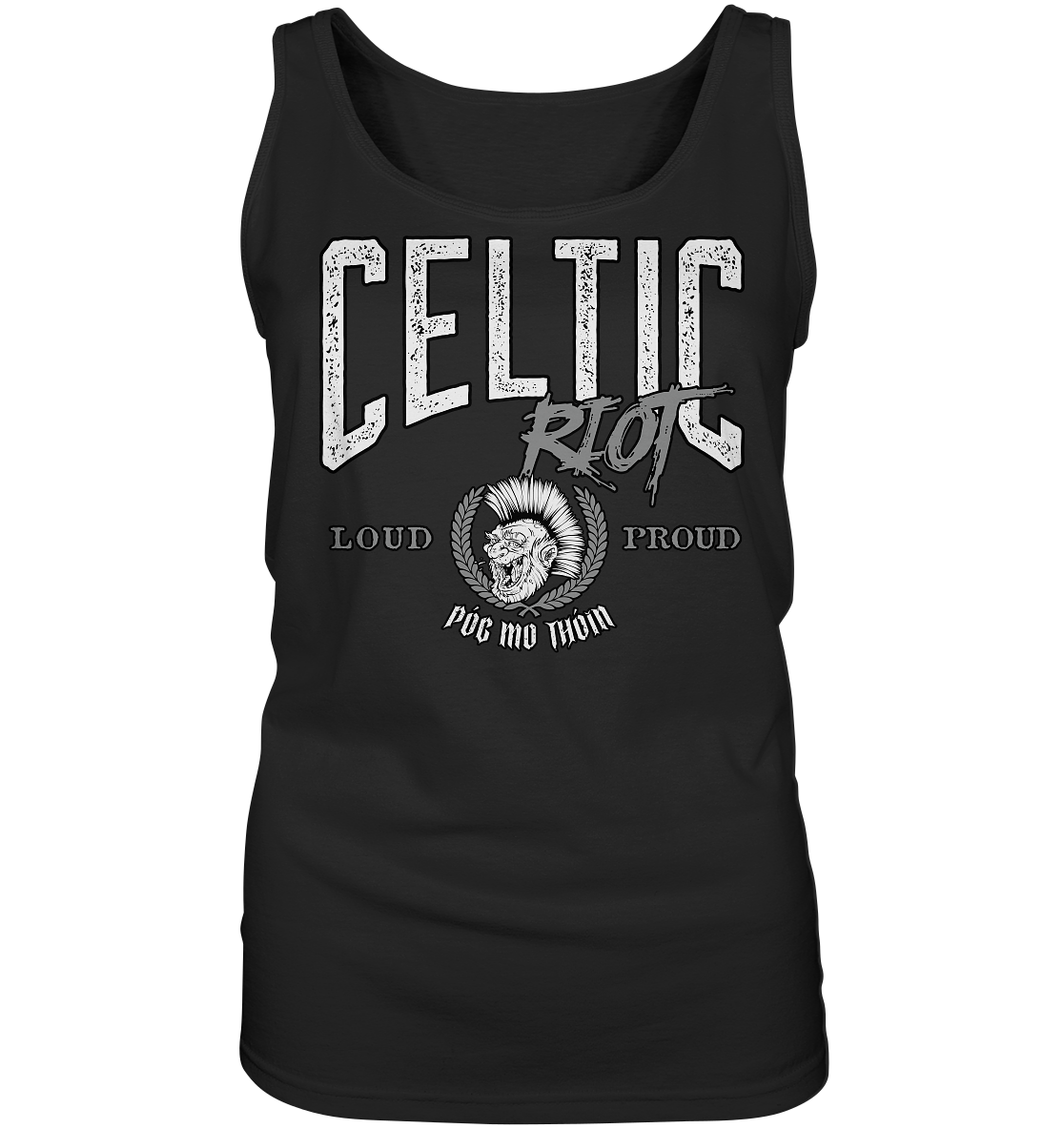 Póg Mo Thóin Streetwear "Celtic Riot" - Ladies Tank-Top